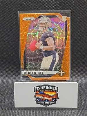 2024 Panini Prizm - Rookies Spencer Rattler #388 Lazer Prizm (RC) - Football Card Single