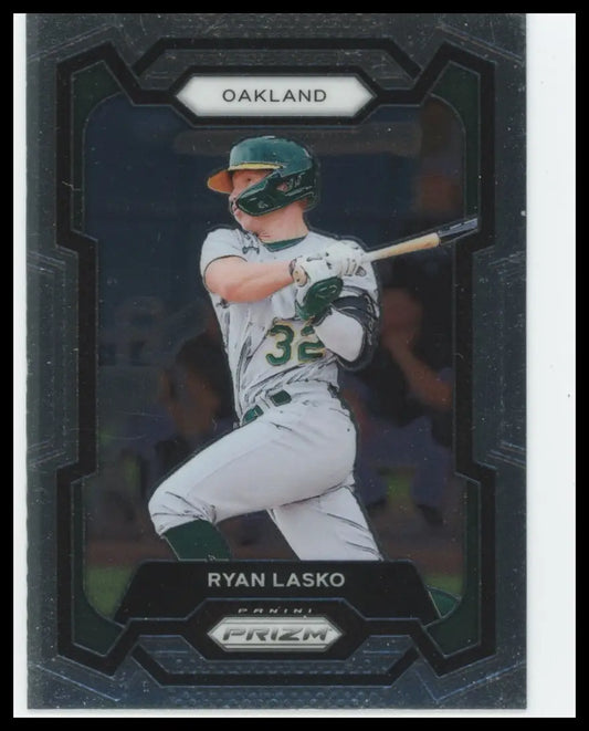 2024 Panini Prizm Ryan Lasko 74 Oakland Athletics NM - Baseball Card Single