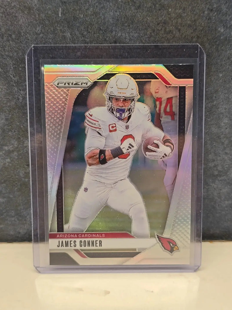 2024 Panini Prizm - Silver Prizm #2 James Conner - Arizona Cardinals RB - Football Card Single
