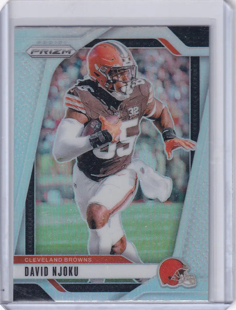 2024 Panini Prizm Silver #68 David Njoku - Cleveland Browns