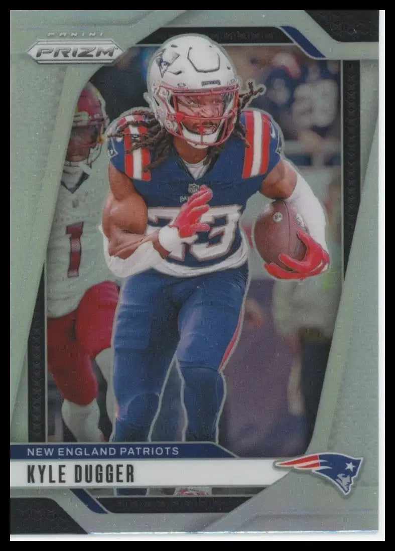 2024 Panini Prizm Silver Kyle Dugger #197 New England Patriots Football Card NFL - Football Card Single