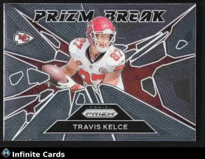 2024 Panini Prizm TRAVIS KELCE #1 Prizm Break Kansas City Chiefs