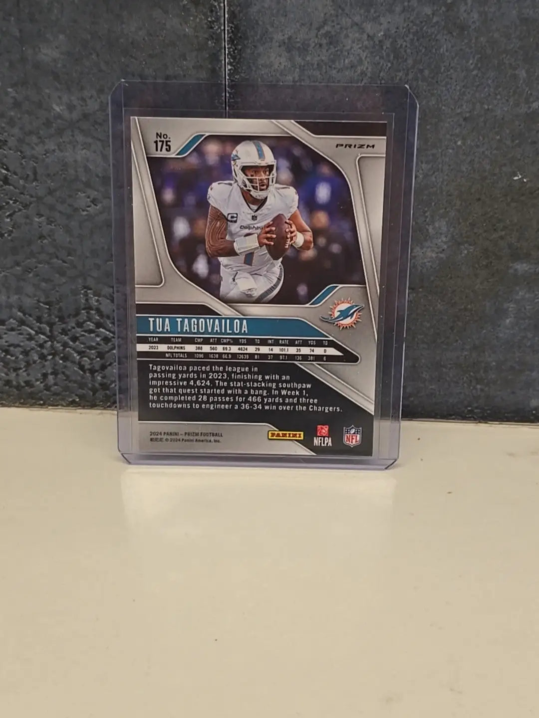 2024 PANINI PRIZM TUA TAGOVAILOA SILVER PRIZM - Football Card Single