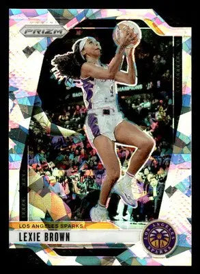 2024 Panini Prizm WNBA #110 Lexie Brown Ice Prizms - Basketball Card Single