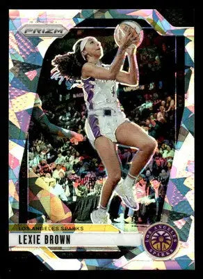 2024 Panini Prizm WNBA #110 Lexie Brown Ice Prizms - Basketball Card Single