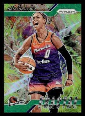 2024 Panini Prizm WNBA #12 Natasha Cloud Fractal - Basketball Card Single