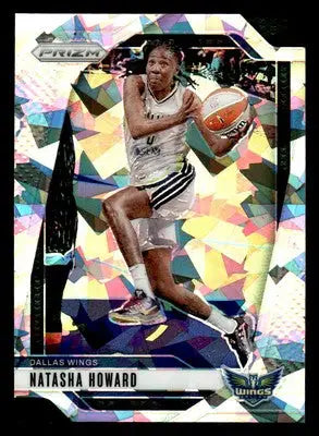 2024 Panini Prizm WNBA #130 Natasha Howard Ice Prizms - Basketball Card Single