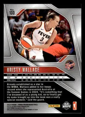 2024 Panini Prizm WNBA #133 Kristy Wallace - Basketball Card Single