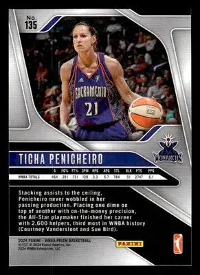 2024 Panini Prizm WNBA #135 Ticha Penicheiro - Basketball Card Single