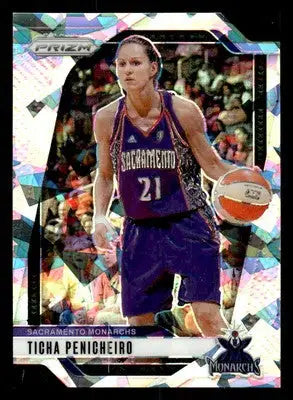 2024 Panini Prizm WNBA #135 Ticha Penicheiro Ice Prizms - Basketball Card Single