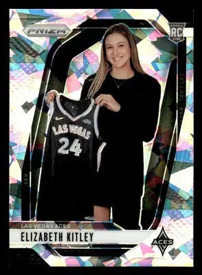 2024 Panini Prizm WNBA #140 Elizabeth Kitley Ice Prizms - Basketball Card Single