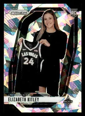 2024 Panini Prizm WNBA #140 Elizabeth Kitley Ice Prizms - Basketball Card Single