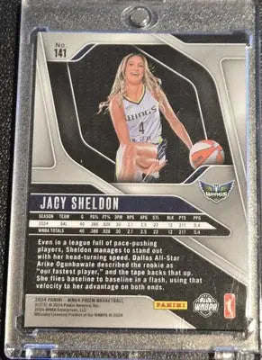 2024 Panini Prizm WNBA #141 Jacy Sheldon - Basketball Card Single
