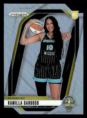2024 Panini Prizm WNBA #149 Kamilla Cardoso Silver Prizms - Basketball Card Single