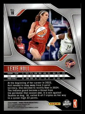 2024 Panini Prizm WNBA #16 Lexie Hull - Basketball Card Single