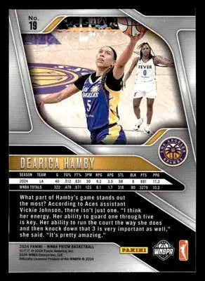 2024 Panini Prizm WNBA #19 Dearica Hamby - Basketball Card Single