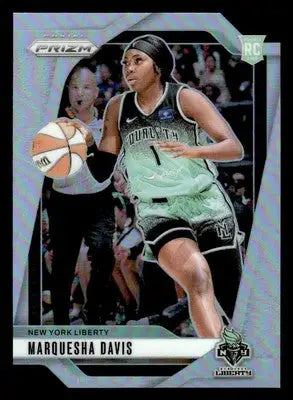 2024 Panini Prizm WNBA #45 Marquesha Davis Silver Prizms - Basketball Card Single