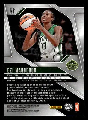 2024 Panini Prizm WNBA #50 Ezi Magbegor - Basketball Card Single