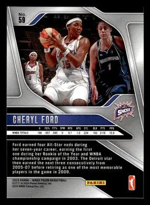 2024 Panini Prizm WNBA #59 Cheryl Ford - Basketball Card Single