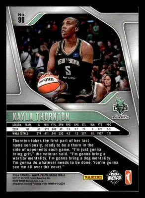 2024 Panini Prizm WNBA #90 Kayla Thornton - Basketball Card Single