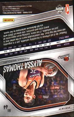 2024 Panini Prizm WNBA Blue Velocity Prizms #44 Alyssa Thomas - Basketball Card Single