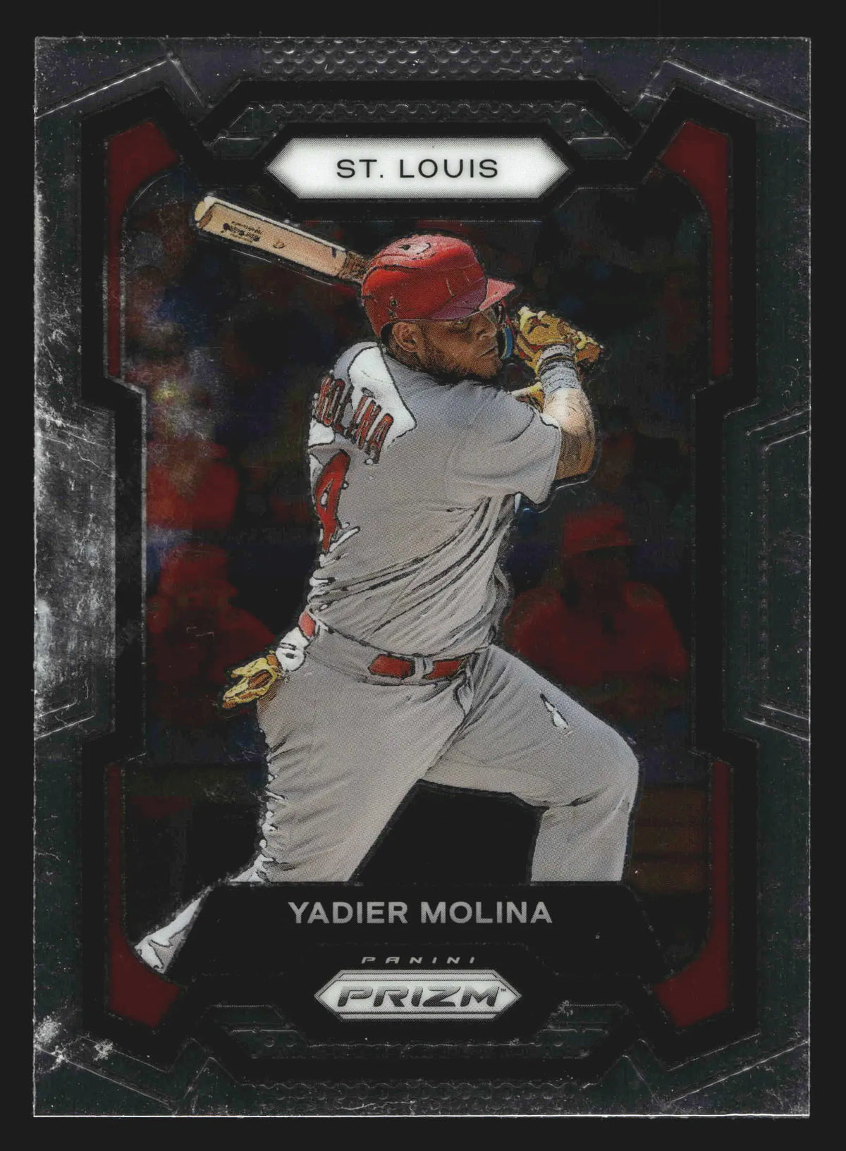 2024 Panini Prizm Yadier Molina #69 St. Louis Cardinals - Baseball Card Single