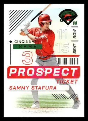 2024 Panini Prospect Edition #11 Sammy Stafura - Baseball Card Single