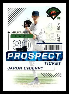 2024 Panini Prospect Edition #113 Jaron DeBerry - Baseball Card Single