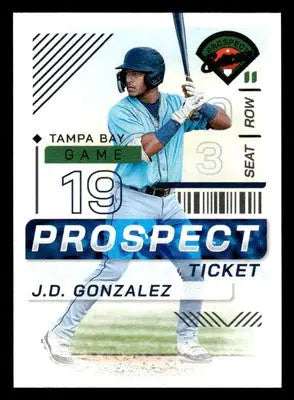 2024 Panini Prospect Edition #116 J.D. Gonzalez - Baseball Card Single