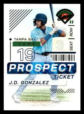 2024 Panini Prospect Edition #116 J.D. Gonzalez - Baseball Card Single