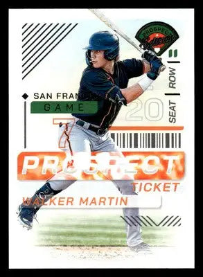 2024 Panini Prospect Edition #121 Walker Martin - Baseball Card Single