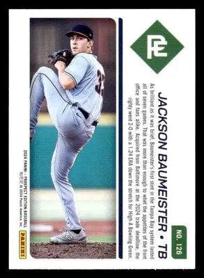 2024 Panini Prospect Edition #126 Jackson Baumeister - Baseball Card Single