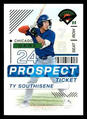 2024 Panini Prospect Edition #140 Ty Southisene - Baseball Card Single