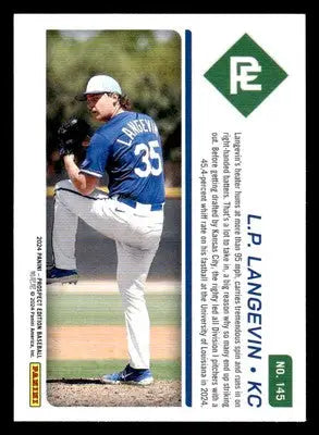 2024 Panini Prospect Edition #145 L.P. Langevin - Baseball Card Single