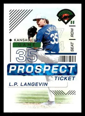 2024 Panini Prospect Edition #145 L.P. Langevin - Baseball Card Single
