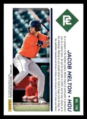 2024 Panini Prospect Edition #146 Jacob Melton - Baseball Card Single