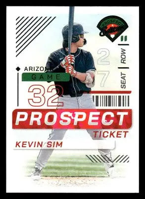 2024 Panini Prospect Edition #147 Kevin Sim
