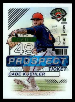 2024 Panini Prospect Edition #152 Cade Kuehler Holo - Baseball Card Single