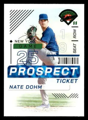 2024 Panini Prospect Edition #155 Nate Dohm - Baseball Card Single