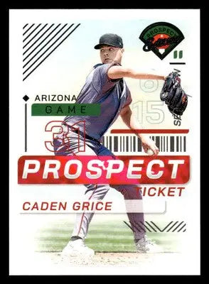 2024 Panini Prospect Edition #162 Caden Grice - Baseball Card Single