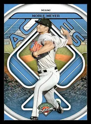 2024 Panini Prospect Edition #17 Noble Meyer Aces - Baseball Card Single