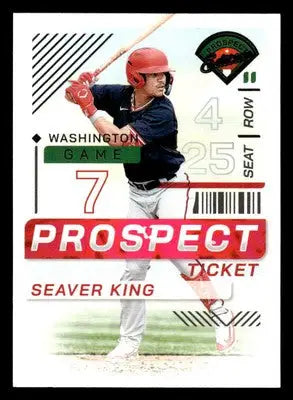 2024 Panini Prospect Edition #173 Seaver King - Baseball Card Single