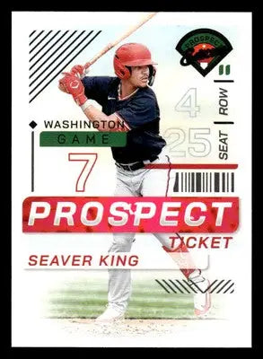 2024 Panini Prospect Edition #173 Seaver King - Baseball Card Single