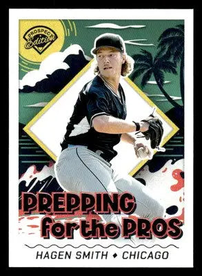 2024 Panini Prospect Edition #20 Hagen Smith Prepping For The Pros - Baseball Card Single