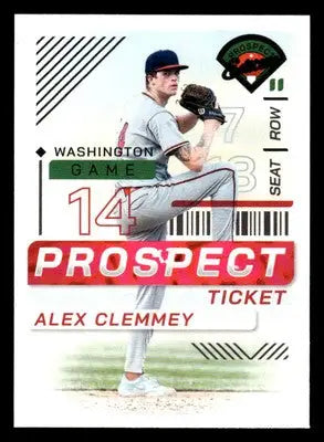2024 Panini Prospect Edition #200 Alex Clemmey - Baseball Card Single