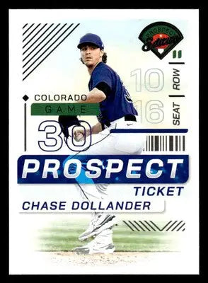 2024 Panini Prospect Edition #24 Chase Dollander - Baseball Card Single