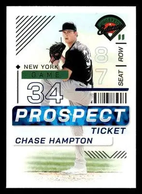2024 Panini Prospect Edition #34 Chase Hampton - Baseball Card Single