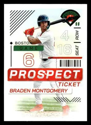 2024 Panini Prospect Edition #38 Braden Montgomery - Baseball Card Single