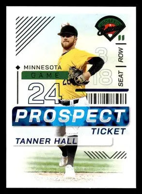 2024 Panini Prospect Edition #41 Tanner Hall - Baseball Card Single