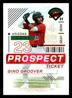 2024 Panini Prospect Edition #46 Gino Groover - Baseball Card Single